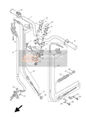 15PF63411000, Bremsseil, Yamaha, 0